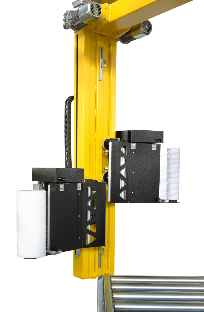 Revolution rotary arm stretch wrapping machine